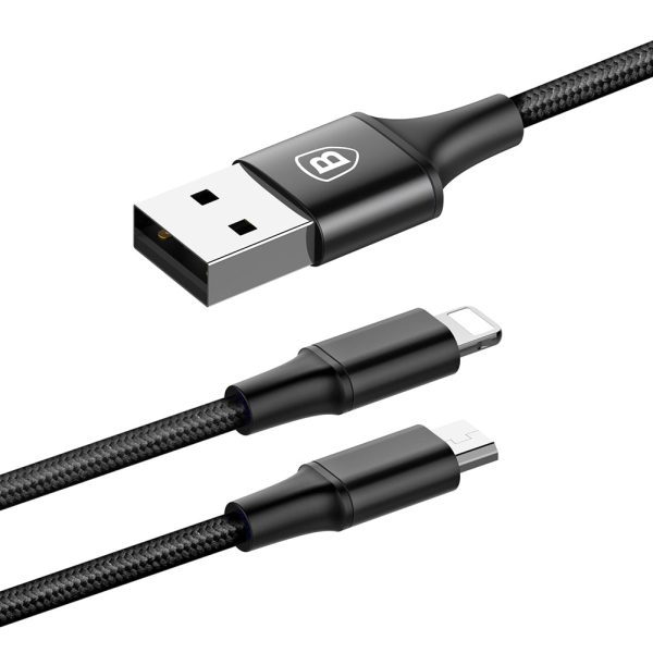 Baseus Rapid Series Micro USB 8 Pin Charging Data Cable 1.2M - Image 6