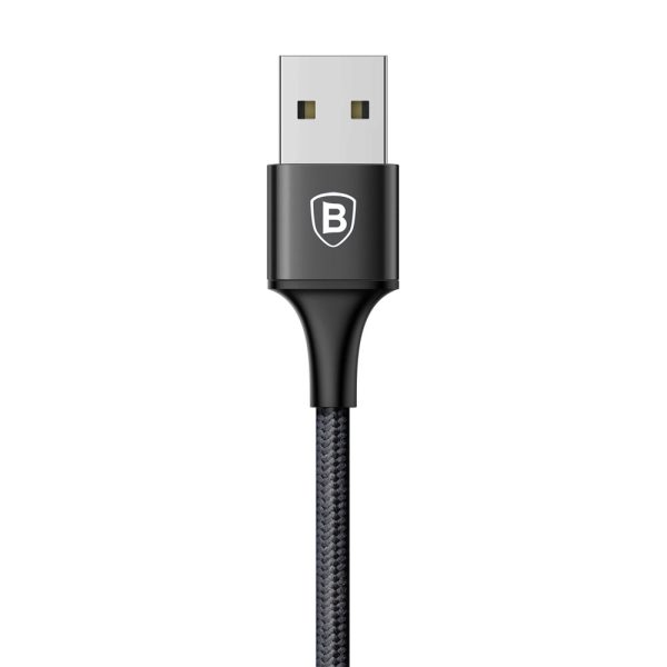 Baseus Rapid Series Micro USB + Dual 8 Pin Data Cable 1.2M - Image 2