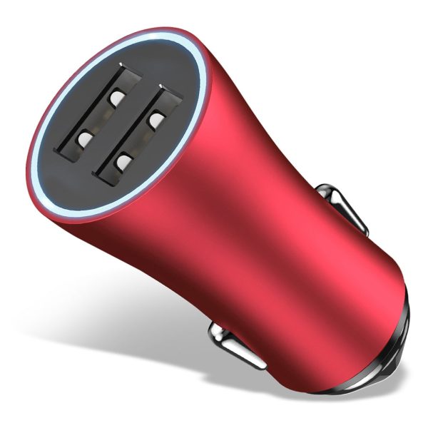 Baseus Golden Contactor 2.4A Dual USB Port Smart Car Charger - Image 9