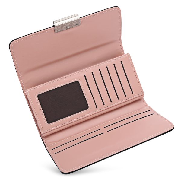 Baellerry Foldable Long Clutch Wallet Card Holder for Women - Image 11