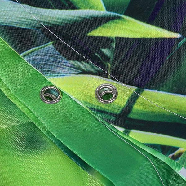 180 x 180cm Zen Water Bamboo 3D Printed Shower Curtain - Image 6
