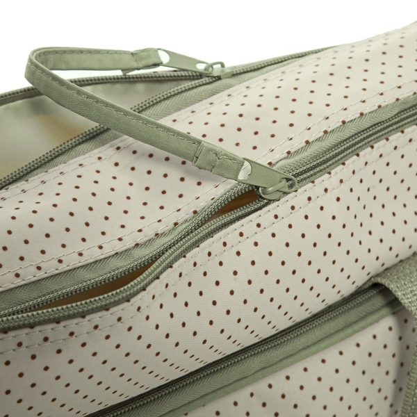 5pcs Multifunctional Dot Nappy Changing Mummy Handbag Diaper Pad Feeding Bottle Holder Food Bag for Babies - Image 25