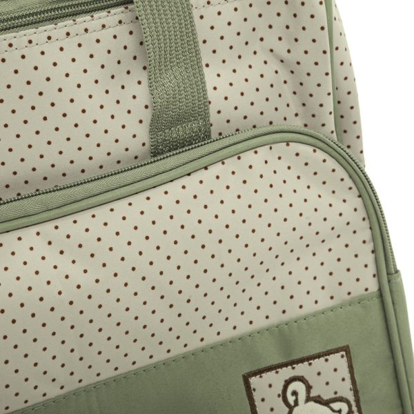 5pcs Multifunctional Dot Nappy Changing Mummy Handbag Diaper Pad Feeding Bottle Holder Food Bag for Babies - Image 24