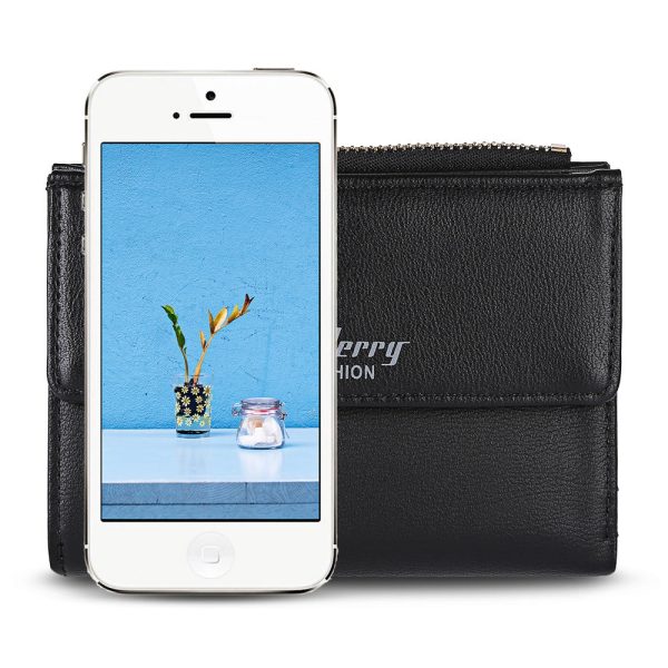 Baellerry Stylish PU Card Holder Short Wallet for Women - Image 9