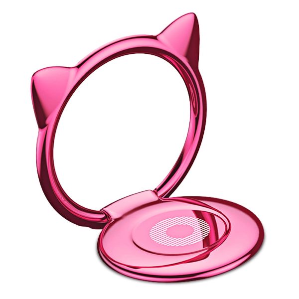 Baseus Cat Ear Ring Bracket Finger Grip Phone Desktop Holder - Image 12