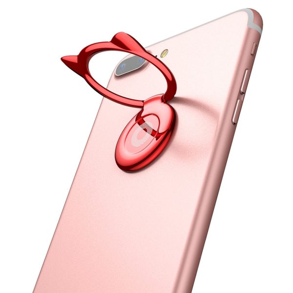 Baseus Cat Ear Ring Bracket Finger Grip Phone Desktop Holder - Image 20