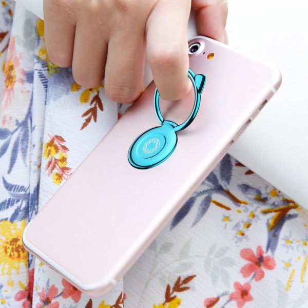 Baseus Cat Ear Ring Bracket Finger Grip Phone Desktop Holder - Image 11
