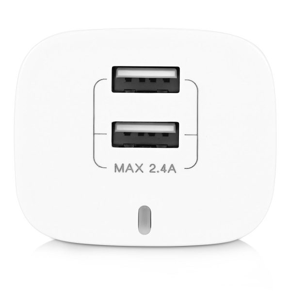 Baseus Funzi Dual USB 2.4A Smart Travel Charger UK Plug - Image 9