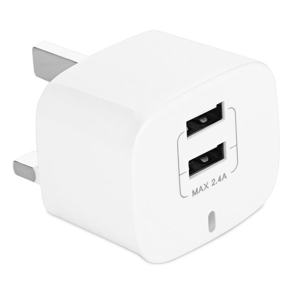 Baseus Funzi Dual USB 2.4A Smart Travel Charger UK Plug - Image 8