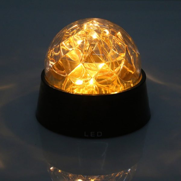 Crystal Ball Shape Firework Sparkle Desk Lamp - Image 2