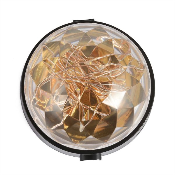 Crystal Ball Shape Firework Sparkle Desk Lamp - Image 5
