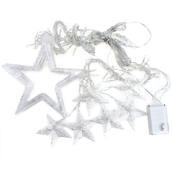 12 LEDs Star String Light Decoration Lamp for Wedding Party - Image 2