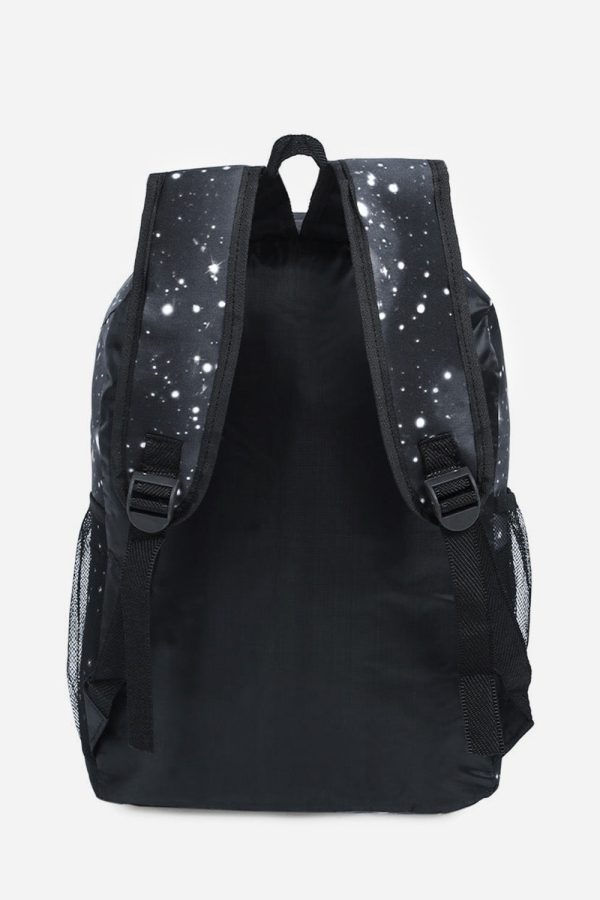 Brilliant Cosmos Print Unisex School Shopping Travel Portable Backpack - Image 7