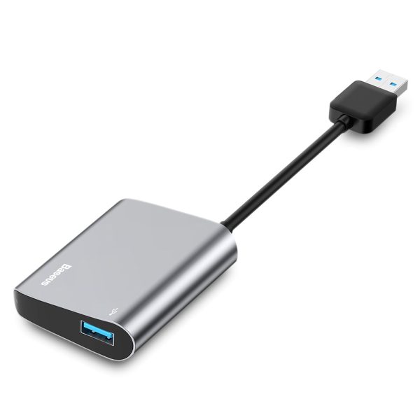Baseus Enjoyment Series USB to 3 USB 3.0 Hub Adapter - Image 2