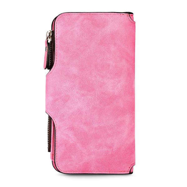 Baellerry Women Long Wallet PU Leather Clutch Card Holder - Image 24