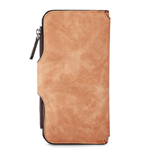 Baellerry Women Long Wallet PU Leather Clutch Card Holder - Image 9