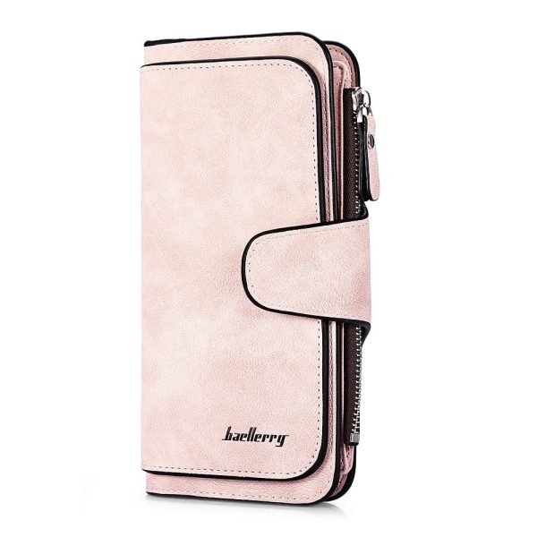 Baellerry Women Long Wallet PU Leather Clutch Card Holder - Image 19
