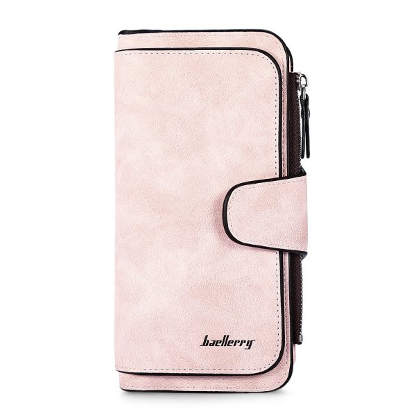 Baellerry Women Long Wallet PU Leather Clutch Card Holder - Image 17