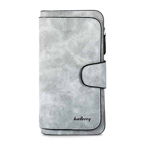 Baellerry Women Long Wallet PU Leather Clutch Card Holder - Image 12