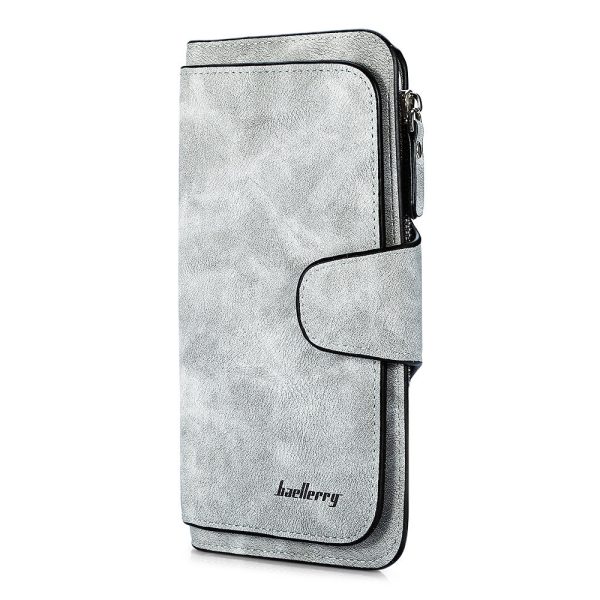 Baellerry Women Long Wallet PU Leather Clutch Card Holder - Image 13