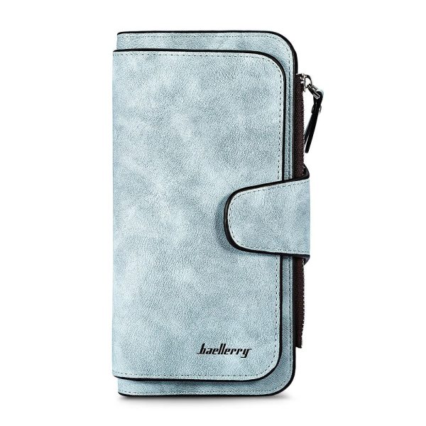 Baellerry Women Long Wallet PU Leather Clutch Card Holder - Image 2