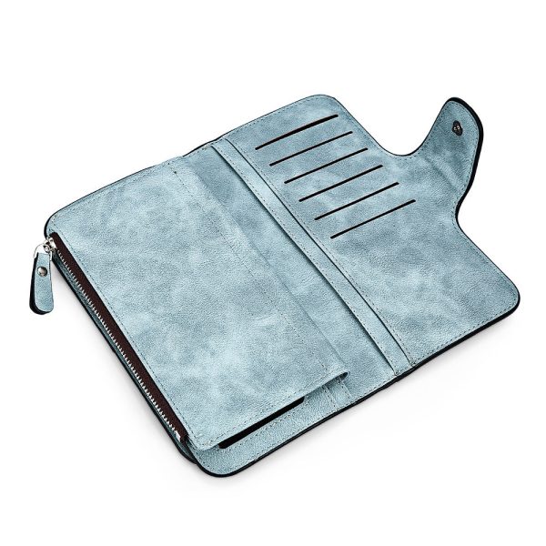 Baellerry Women Long Wallet PU Leather Clutch Card Holder - Image 6