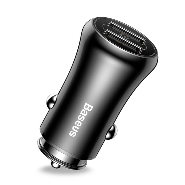 Baseus Gentleman Car Charger Dual USB Output - Image 2