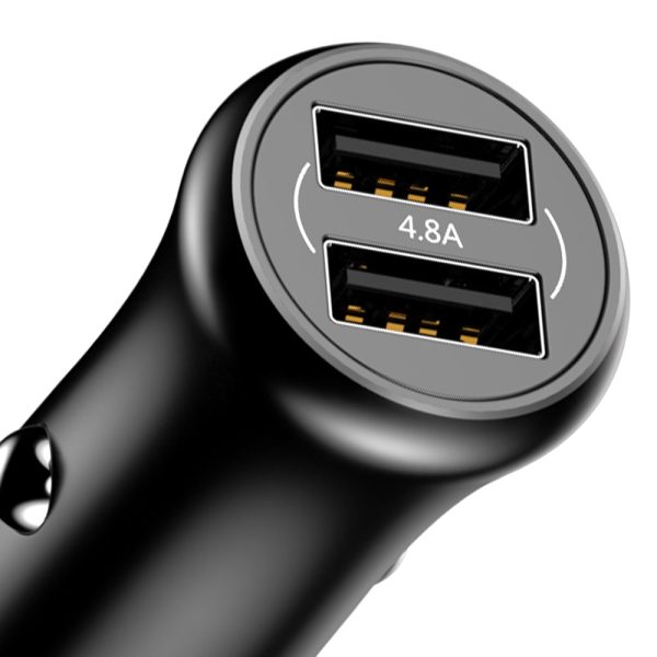 Baseus Gentleman Car Charger Dual USB Output - Image 4