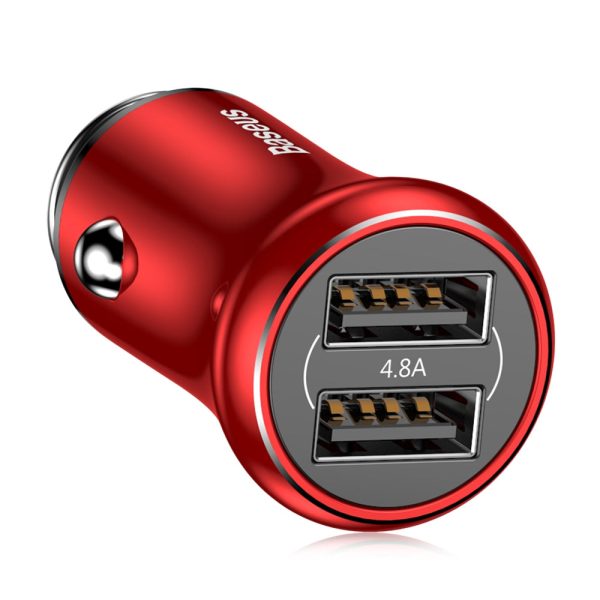 Baseus Gentleman Car Charger Dual USB Output - Image 7