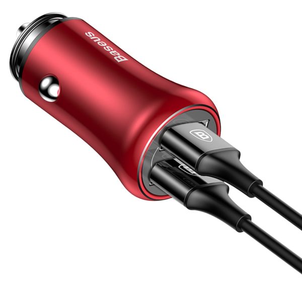 Baseus Gentleman Car Charger Dual USB Output - Image 11
