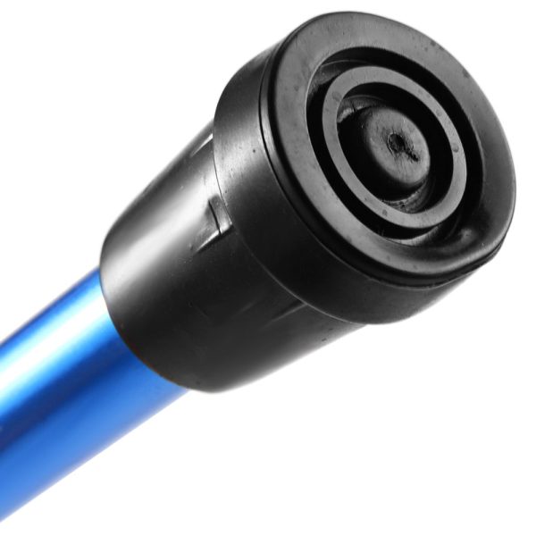 Adjustable Aluminum Metal Walking Stick Folding Collapsible Travel Cane with Non-slip Rubber Base - Image 10