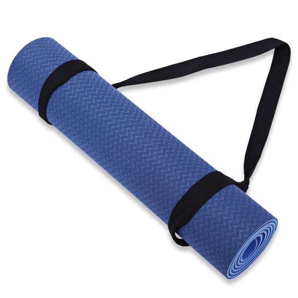 Adjustable Cotton Yoga Mat Carrying Belt Stretch Strap - Image 2