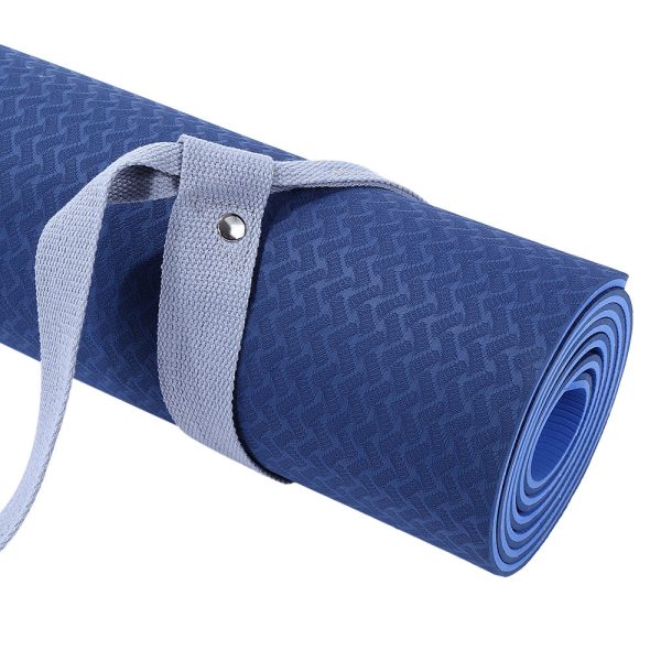 Adjustable Cotton Yoga Mat Carrying Belt Stretch Strap - Image 9