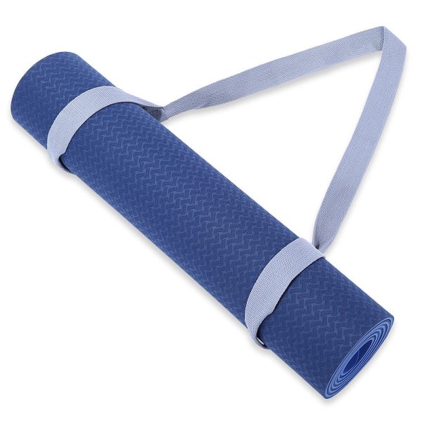 Adjustable Cotton Yoga Mat Carrying Belt Stretch Strap - Image 7