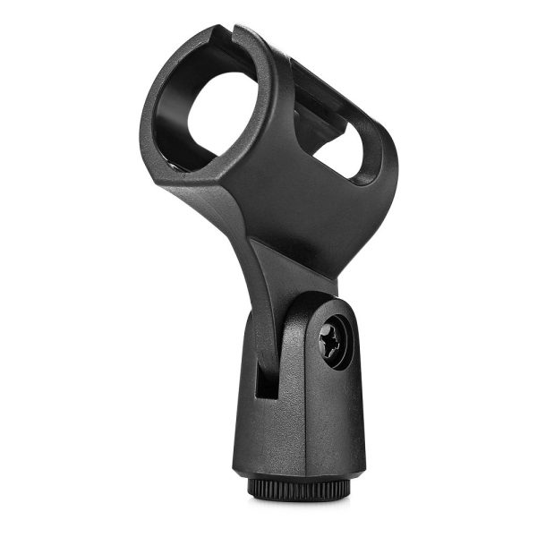 Black Microphone Stand with Compact Round Base - Image 6