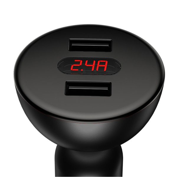Baseus BSC - C9X1 Shake-head Digital Display Car Charger - Image 6