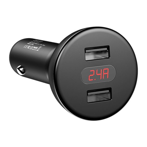 Baseus BSC - C9X1 Shake-head Digital Display Car Charger - Image 4