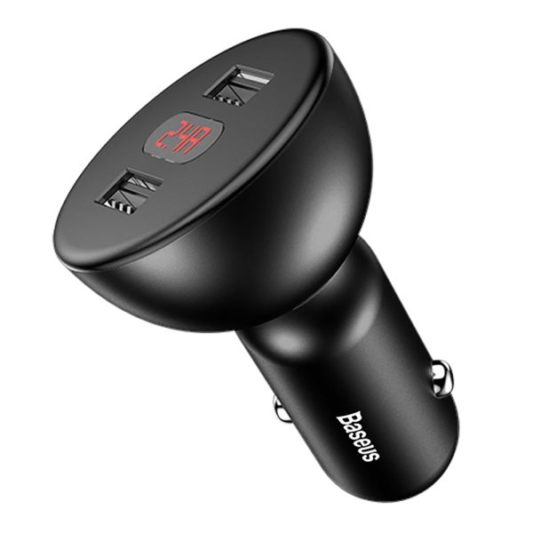 Baseus BSC - C9X1 Shake-head Digital Display Car Charger - Image 5