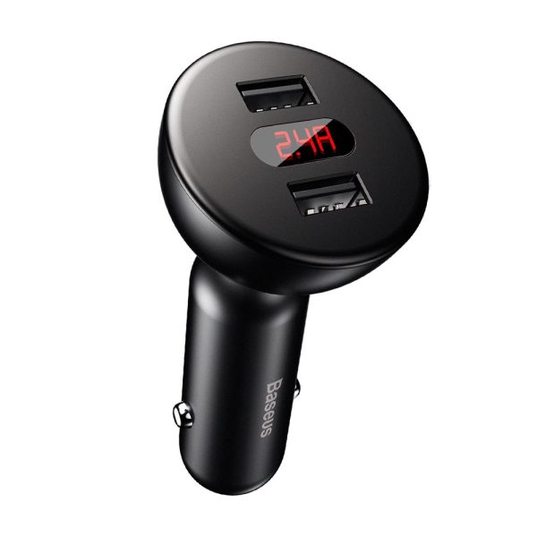 Baseus BSC - C9X1 Shake-head Digital Display Car Charger - Image 3