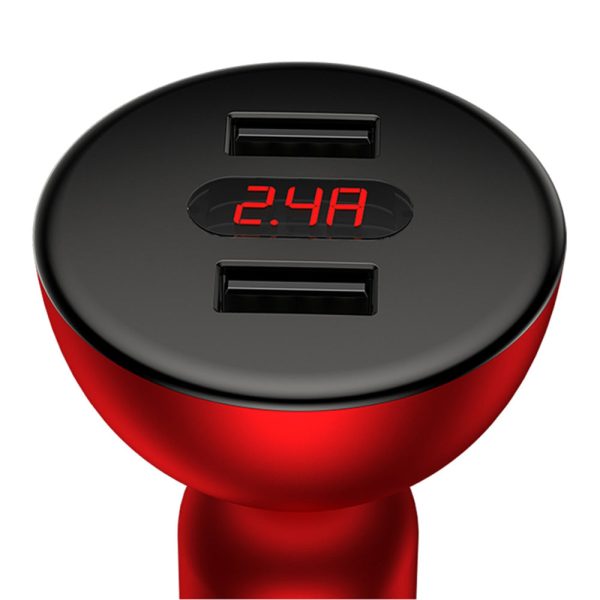 Baseus BSC - C9X1 Shake-head Digital Display Car Charger - Image 11