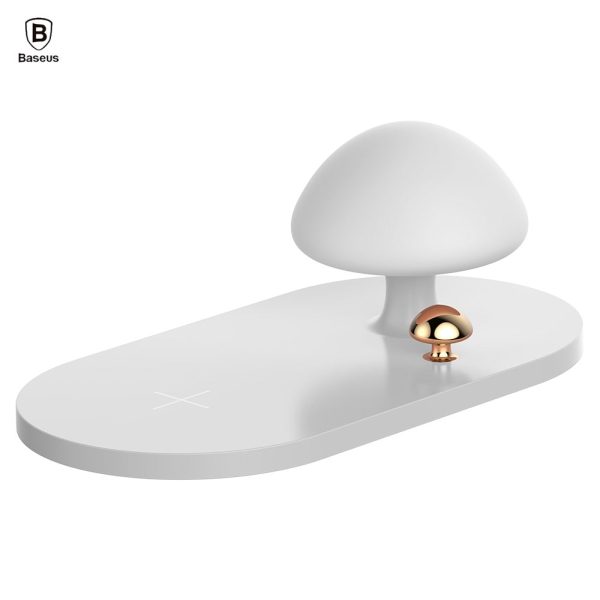Baseus Mushroom Lamp Desktop Wireless Charger 10W