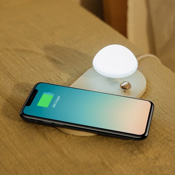 Baseus Mushroom Lamp Desktop Wireless Charger 10W - Image 6