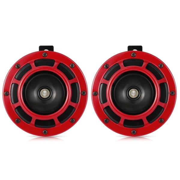 118dB Loud Round Horn Speaker 12 - 24V for Car Motorcycle 2pcs - Image 3