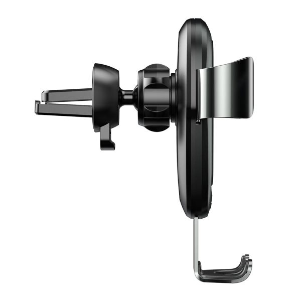 Baseus Metal Wireless Charger Gravity Car Mount 10W for 4 - 6.5 inch Mobile Phones - Image 7