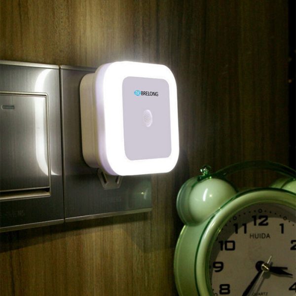 BRELONG Intelligent Light Control Induction Square Night Lamp