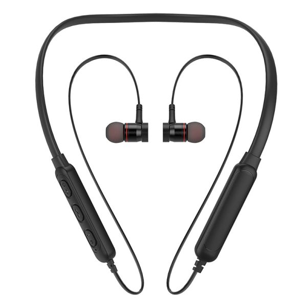 Awei G10BL Stereo Bluetooth Sports Earphones Neckband Wireless Magnetic Absorption Earbuds - Image 3
