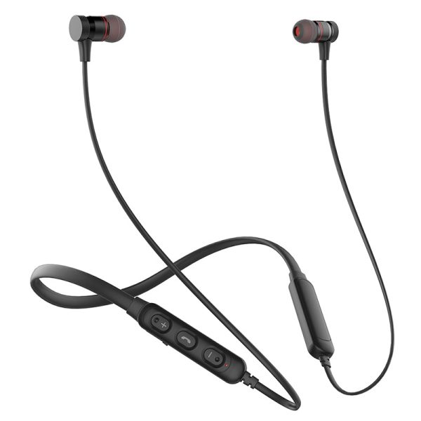 Awei G10BL Stereo Bluetooth Sports Earphones Neckband Wireless Magnetic Absorption Earbuds - Image 4