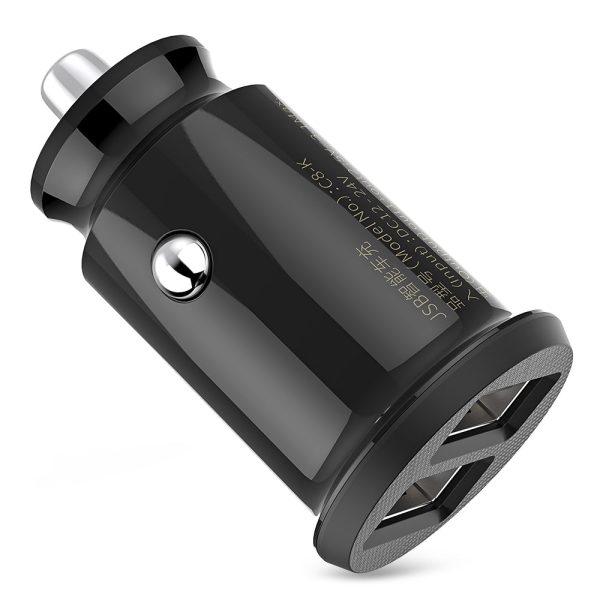 Baseus C8 - K Grain Fast Car Charger Small Dual USB Output 3.1A - Image 6