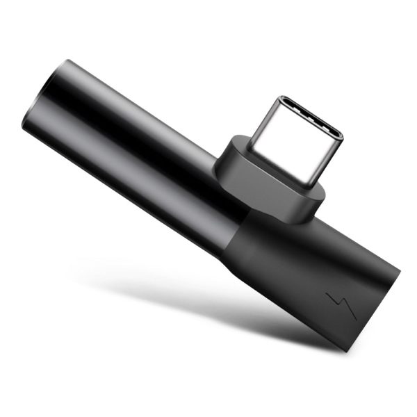Baseus L41 Type-C Port + 3.5MM Audio Female Connector Mini Adapter - Image 4