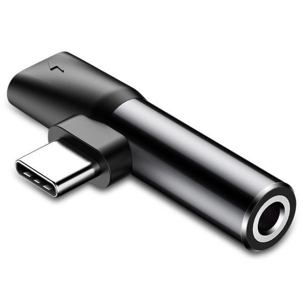 Baseus L41 Type-C Port + 3.5MM Audio Female Connector Mini Adapter - Image 2